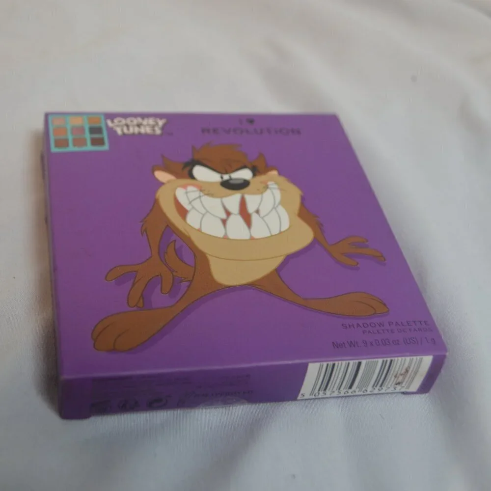 I Heart Revolution Looney Tunes Tasmanian Devil Shadow Palette NIB